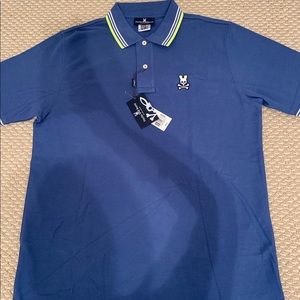 Navy Blue Psycho Bunny Shirt | Size XL